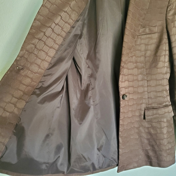 Elie Tahari Square Stitch Blazer Size 10 - Picture 5 of 10